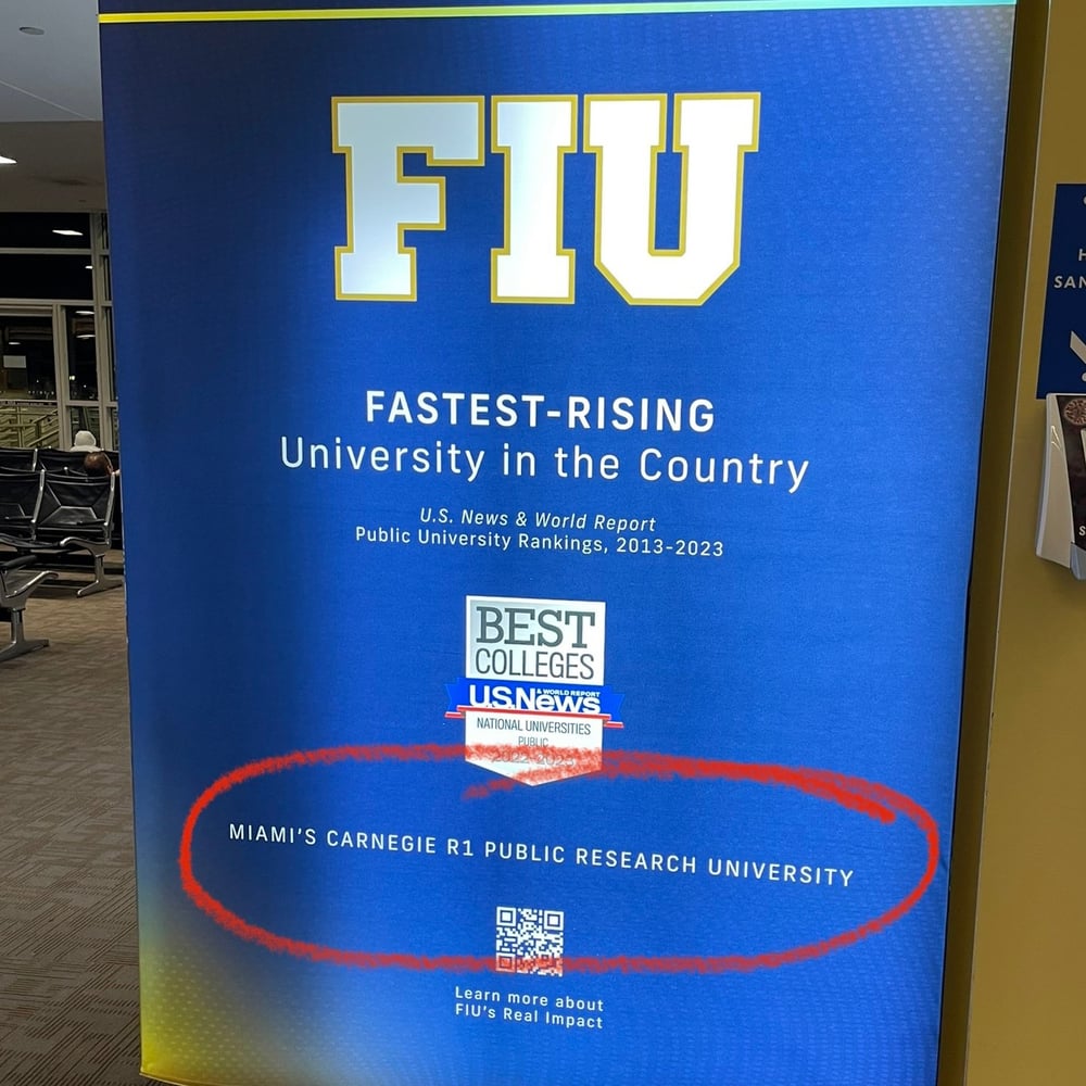 Ad for FIU